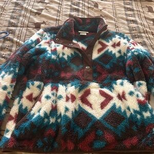 Ariat Multicolor Patterned Women's Turtleneck Jacket